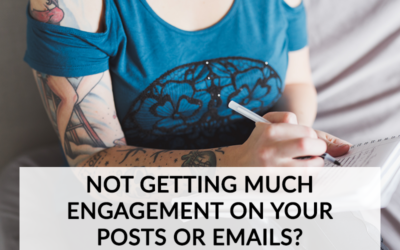 Not getting much engagement on your posts or emails?